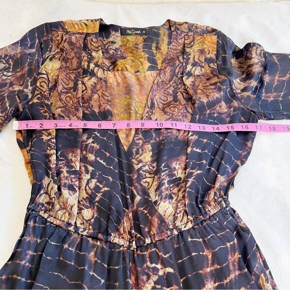 MESDEMOISELLES Hopi Jumpsuit Tie Dye Abstract Print Size 36 or 4 US - Picture 10 of 16